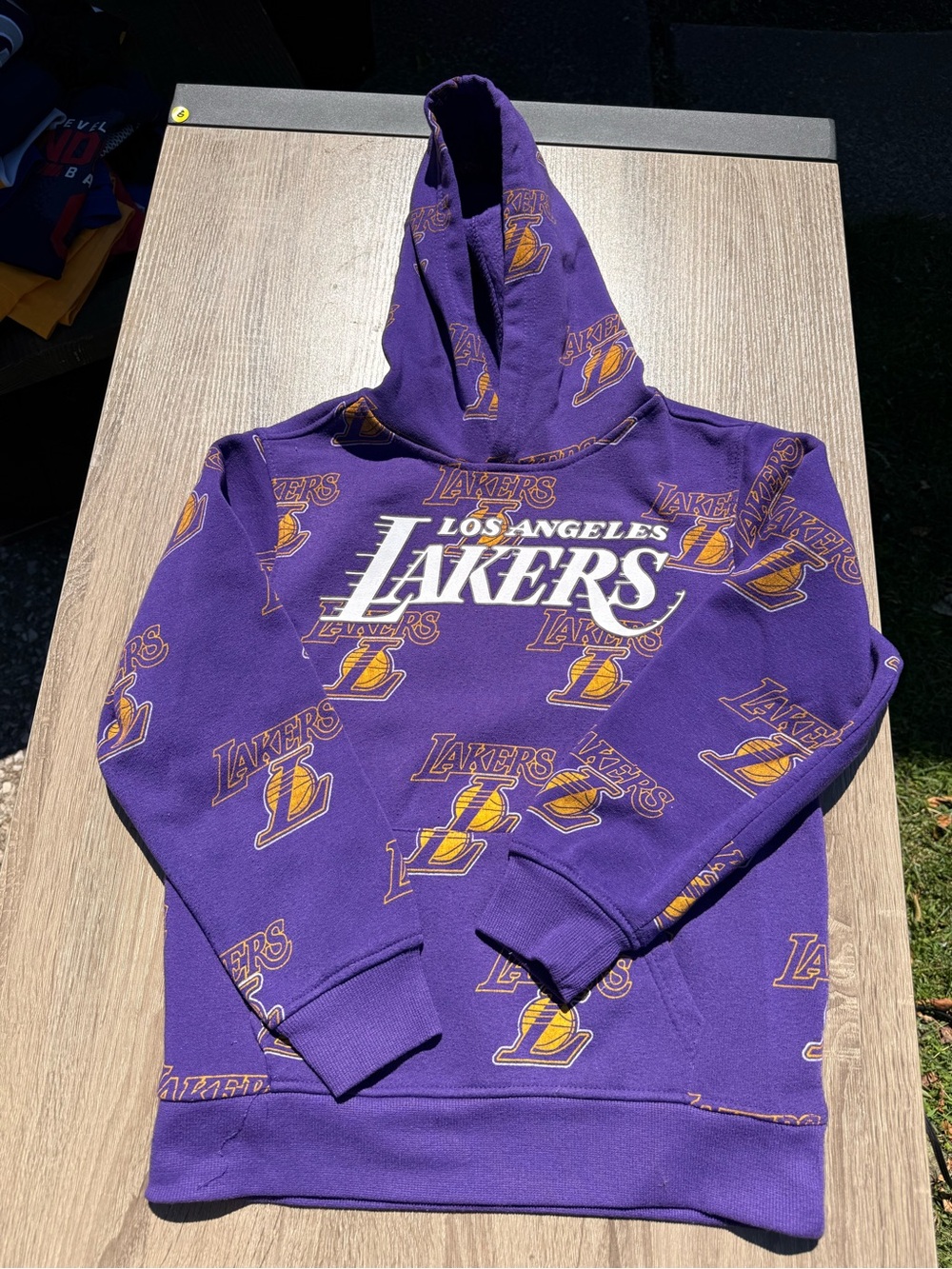 NBA Los Angeles Lakers Purple and Gold Hooded Sweatshirt